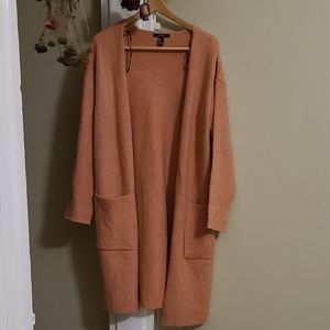 Salmon Forever 21 Cardigan